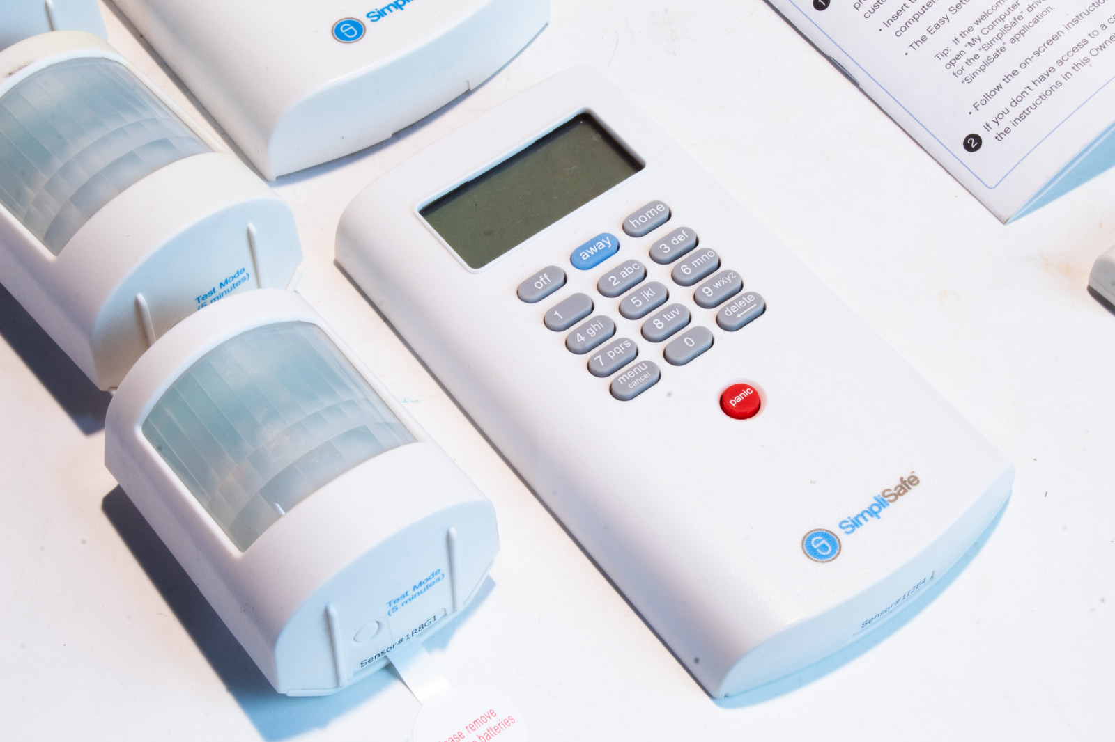SimpliSafe Home Security Sensors Keypad Siren And More