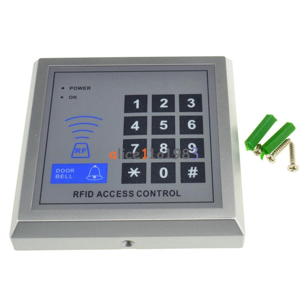 RFID Proximity Entry Door Lock Key Pad Access Control System Key Fobs 125KHZ