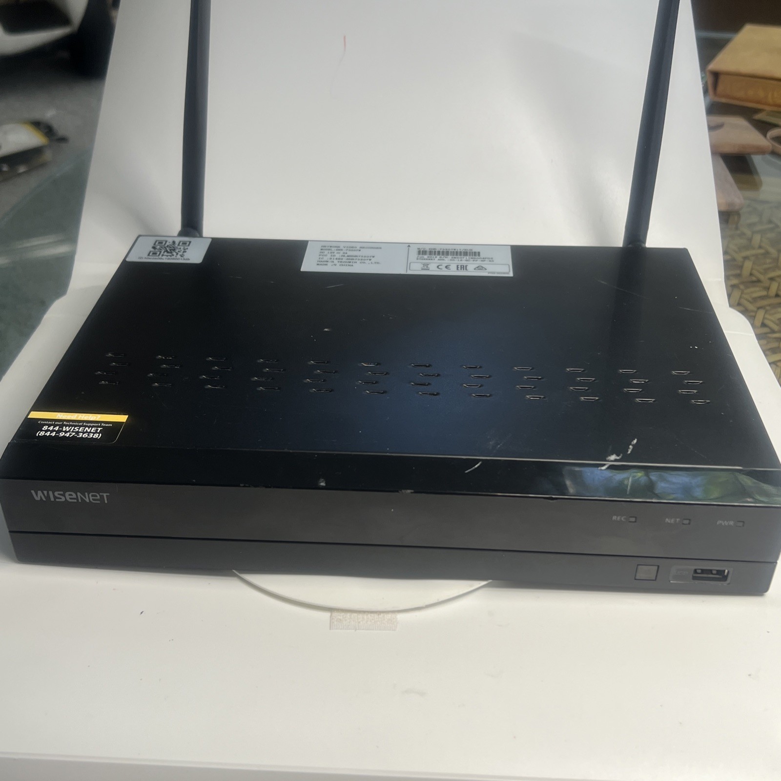 Wisenet SNR-73207W 1080p WIRELESS HD Security System 1TB HD Unknown password