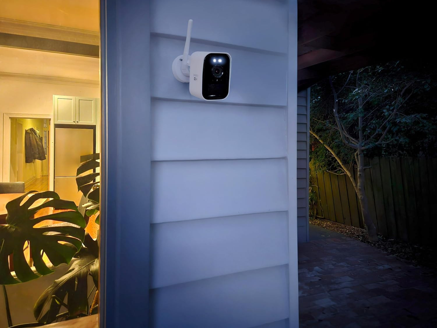 Maxranger Mini Kit 4K Wireless NVR Security System 2-Cam Kit,4K Camera Forever C