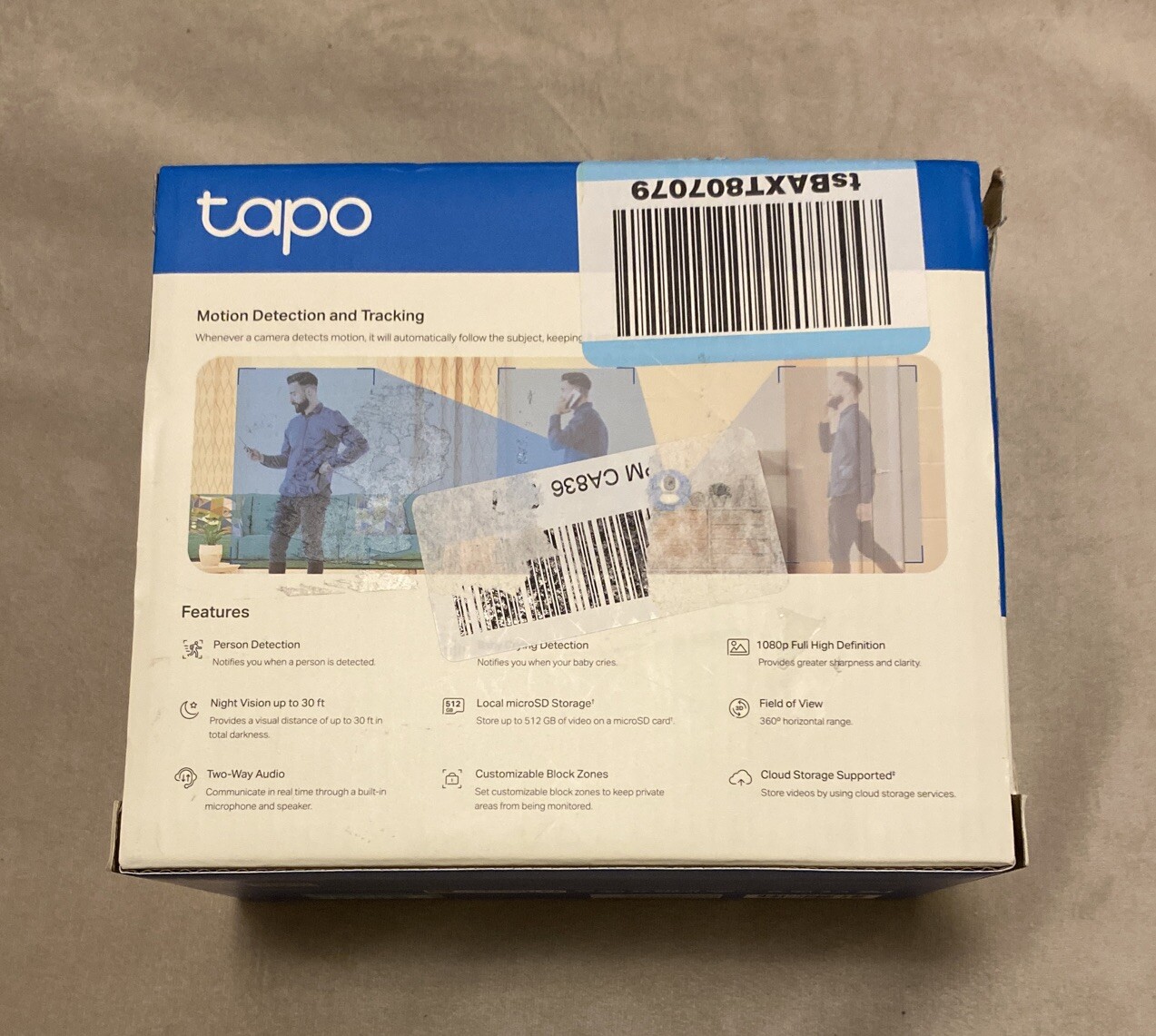 Tp-link 1080p Pan Tilt Home Security Wi-fi Camera Tapo C200