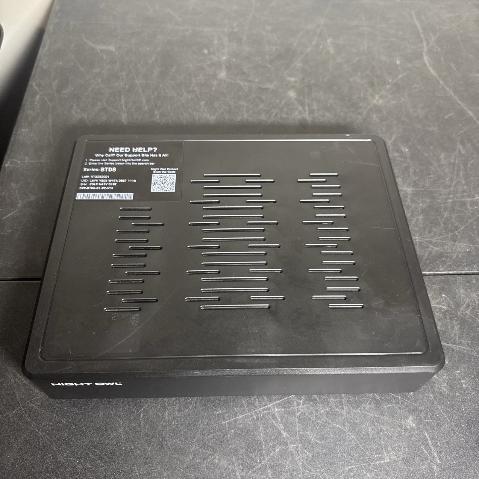 Night Owl 8 Channel 4K Bluetooth DVR 1TB Hard Drive DVR-BTD8-8-V2 Not Working