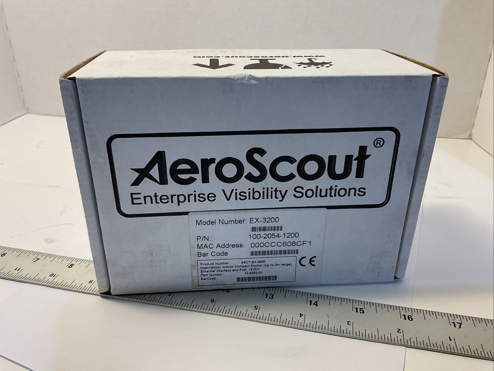Aeroscout EX-3200 Indoor Compact Exciter Factory Sealed Cisco ASCTEX3200 New
