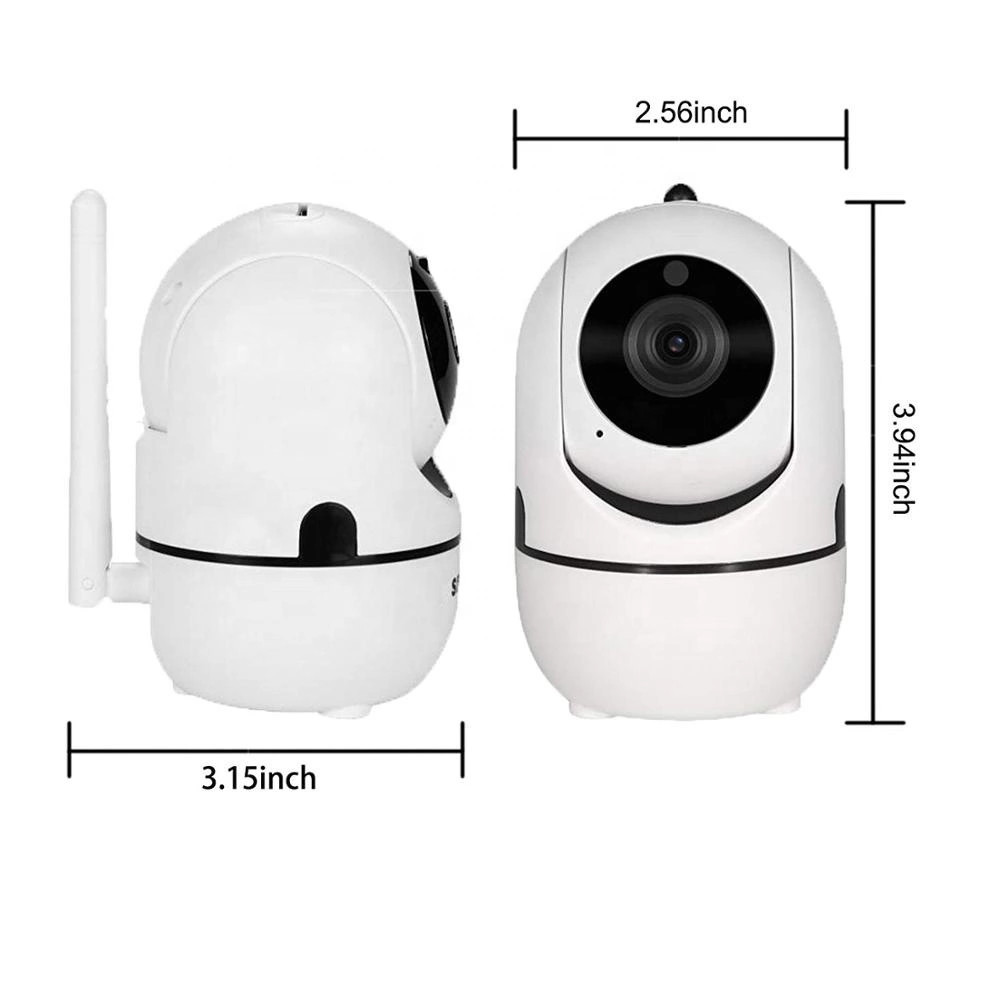 Smart IP Home Security System WiFi Wireless HD 1080p Video Camera w/ 2-way Audio