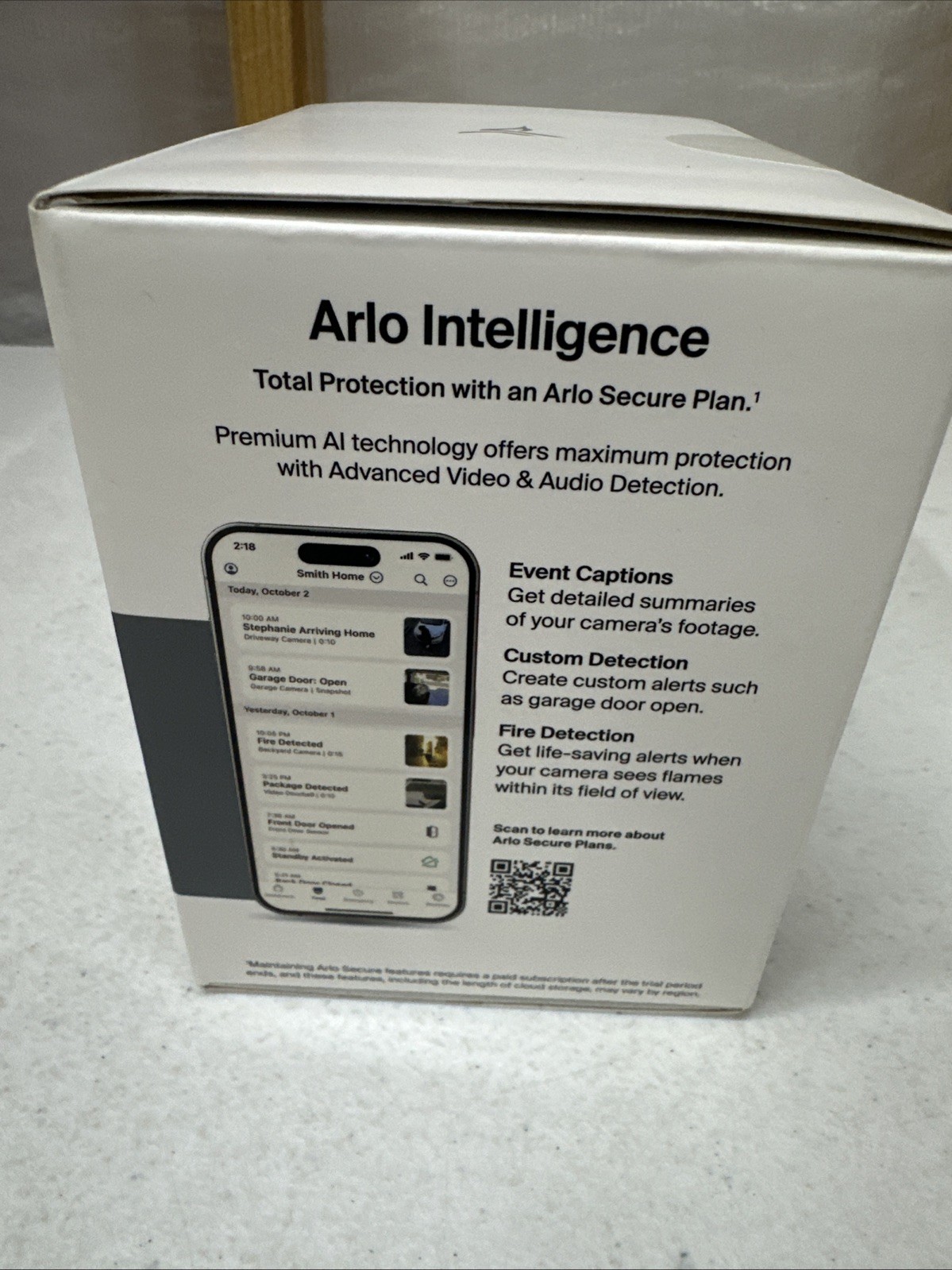Arlo Ultra 4K 3rd Gen Single Add On Camera Battery Powered New Sealed
