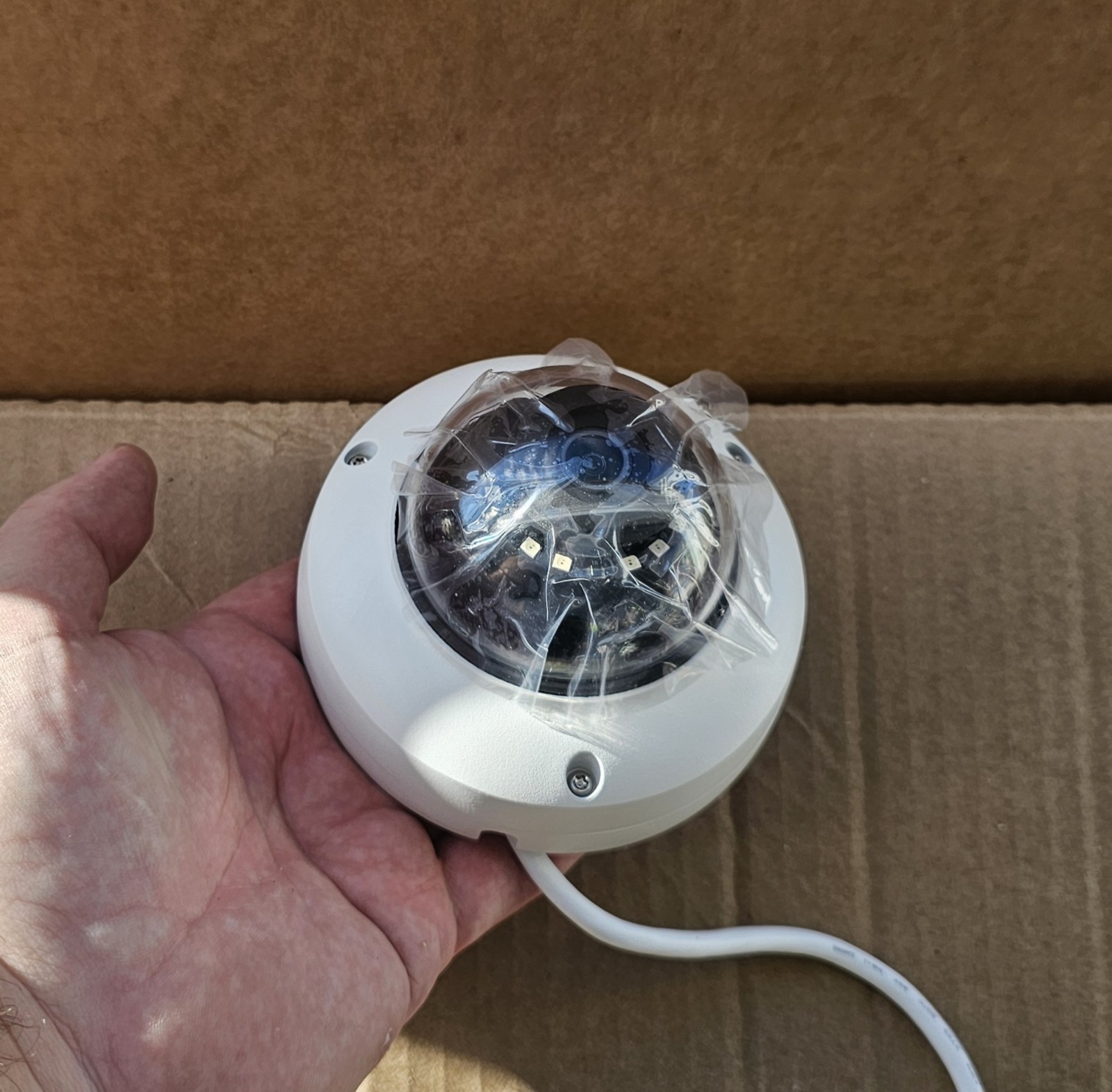 Tyco IFS03-C10-OI03 3MP IP Dome Camera Wired ONVIF H.264/H.265 WDR White