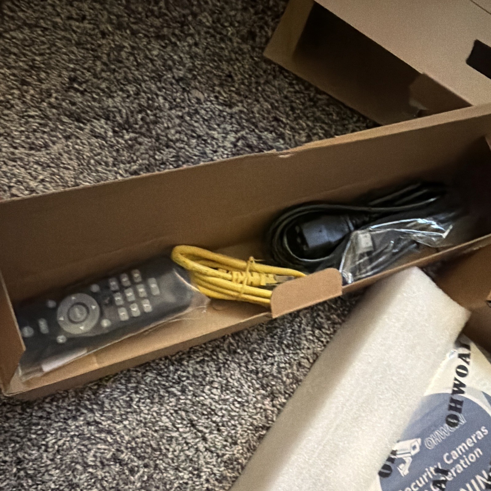 OHWOAI 4-Camera Wired 1080p CCTV Security System w/ 1TB, Night Vision, Remote