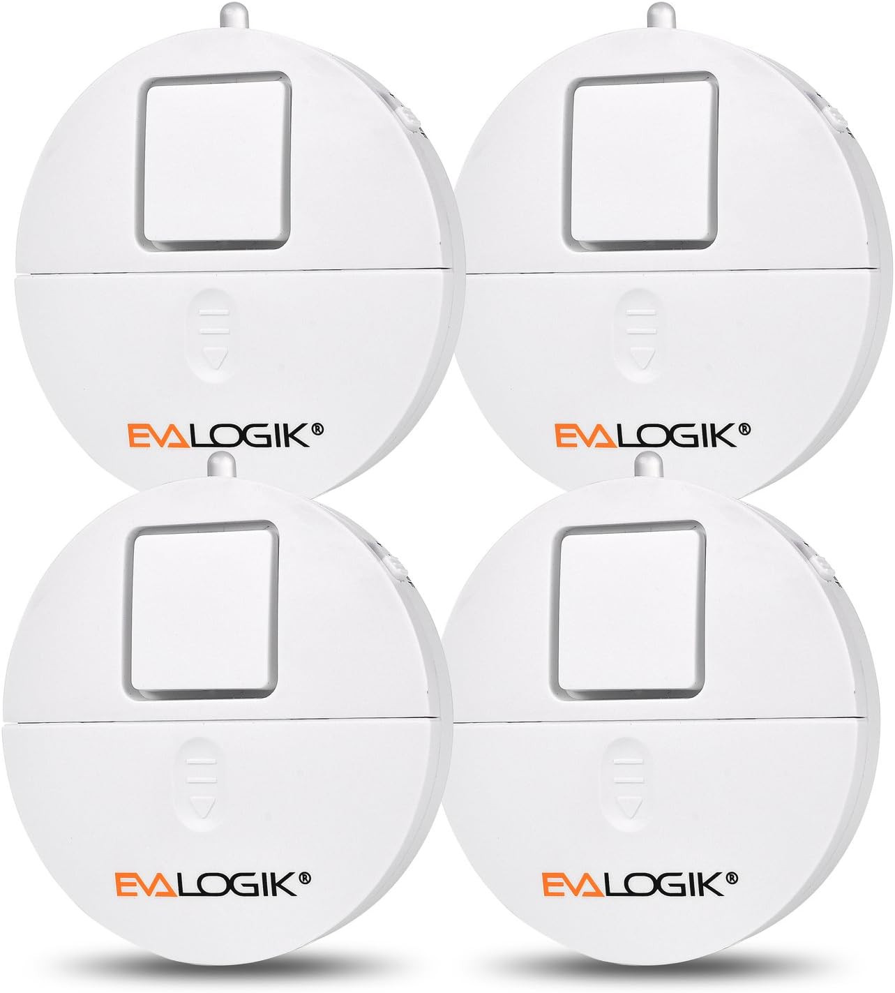 Modern Ultra-Thin Window Alarm with Loud 120Db Sound and Vibration Sensors Compa