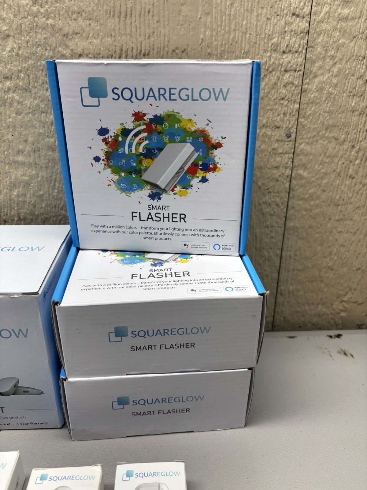 SquareGlow Home Security NEW