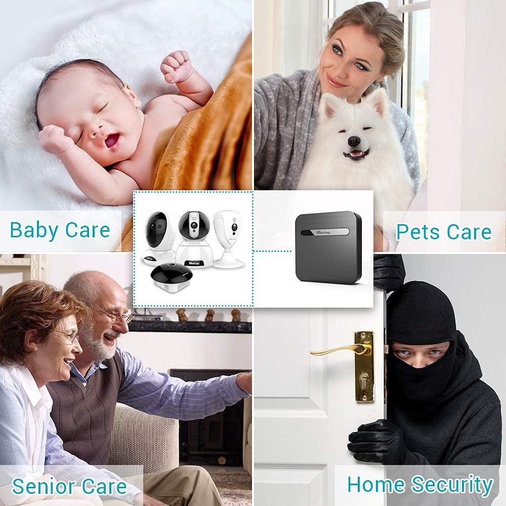 1TB Vimtag Cloudbox Data Storage Box Surveillance Camera WLAN IP Camera…