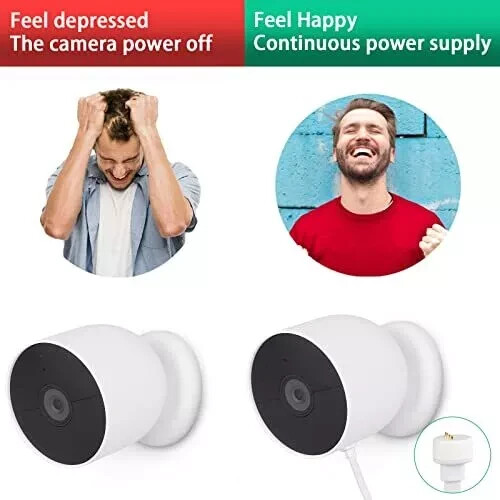 Google Nest Cam (Battery) Weatherproof 10M Cable