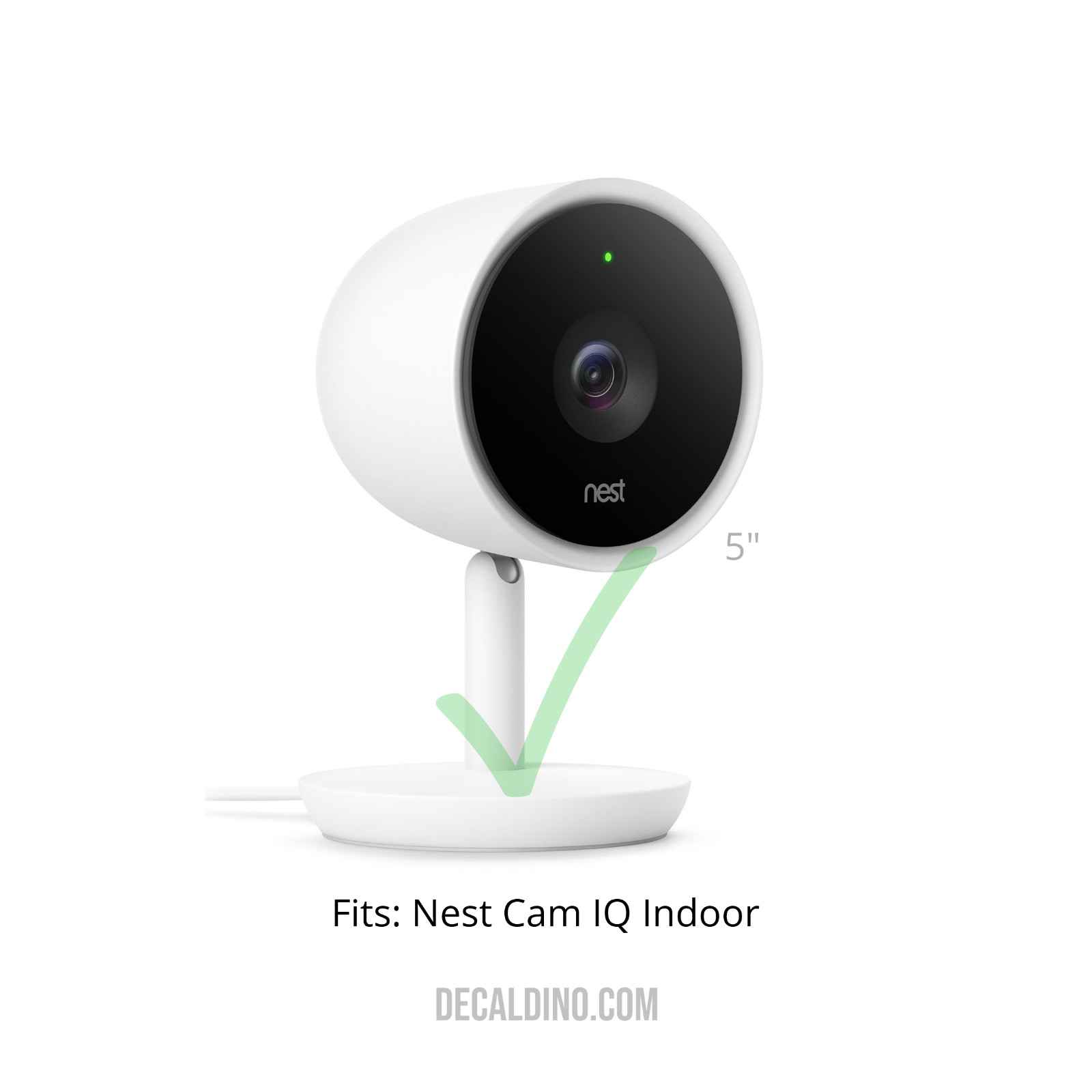 Hidden Plant Vase Case for Nest IQ Indoor Cam – Secret Cover Nanny Google Hide