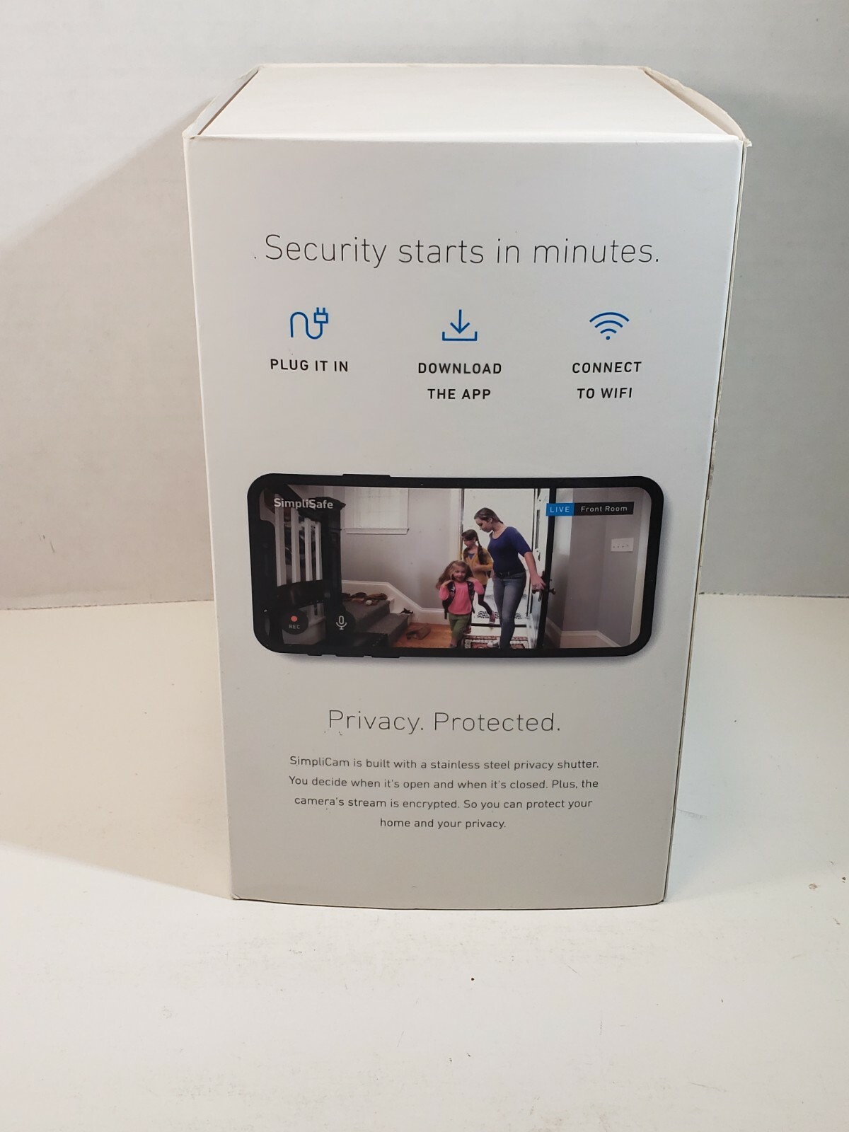 SimpliSafe HD Indoor SimpliCam 1080p Wireless Security Camera – Black