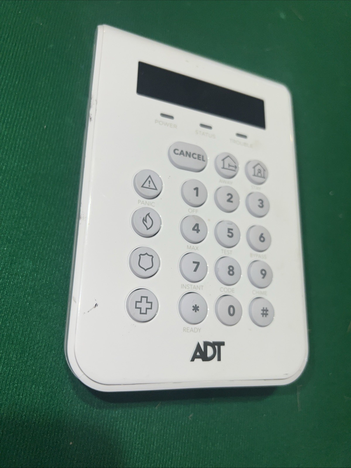 Honeywell ADT WLTP100 Wireless Home Security Touchpad Untested No Cords Or Box