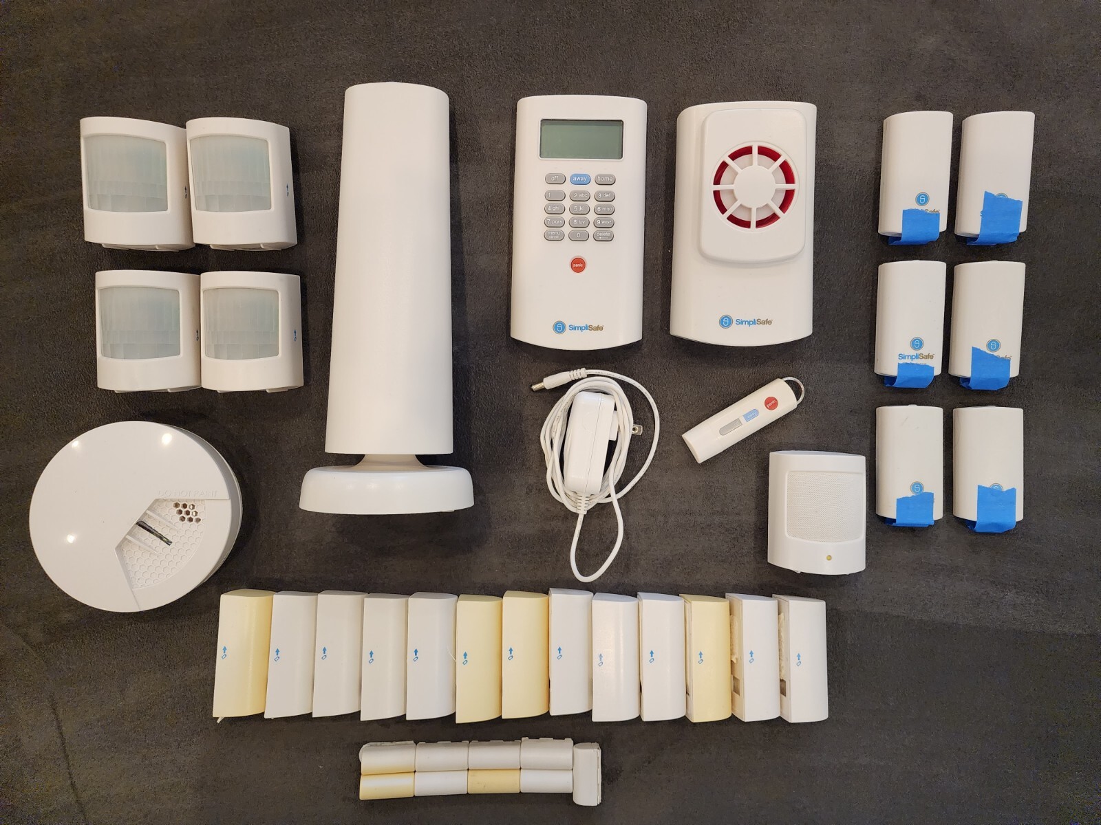 SimpliSafe Security System – HUGE Set w/ Extras, Original, UPGRADED to 4G!