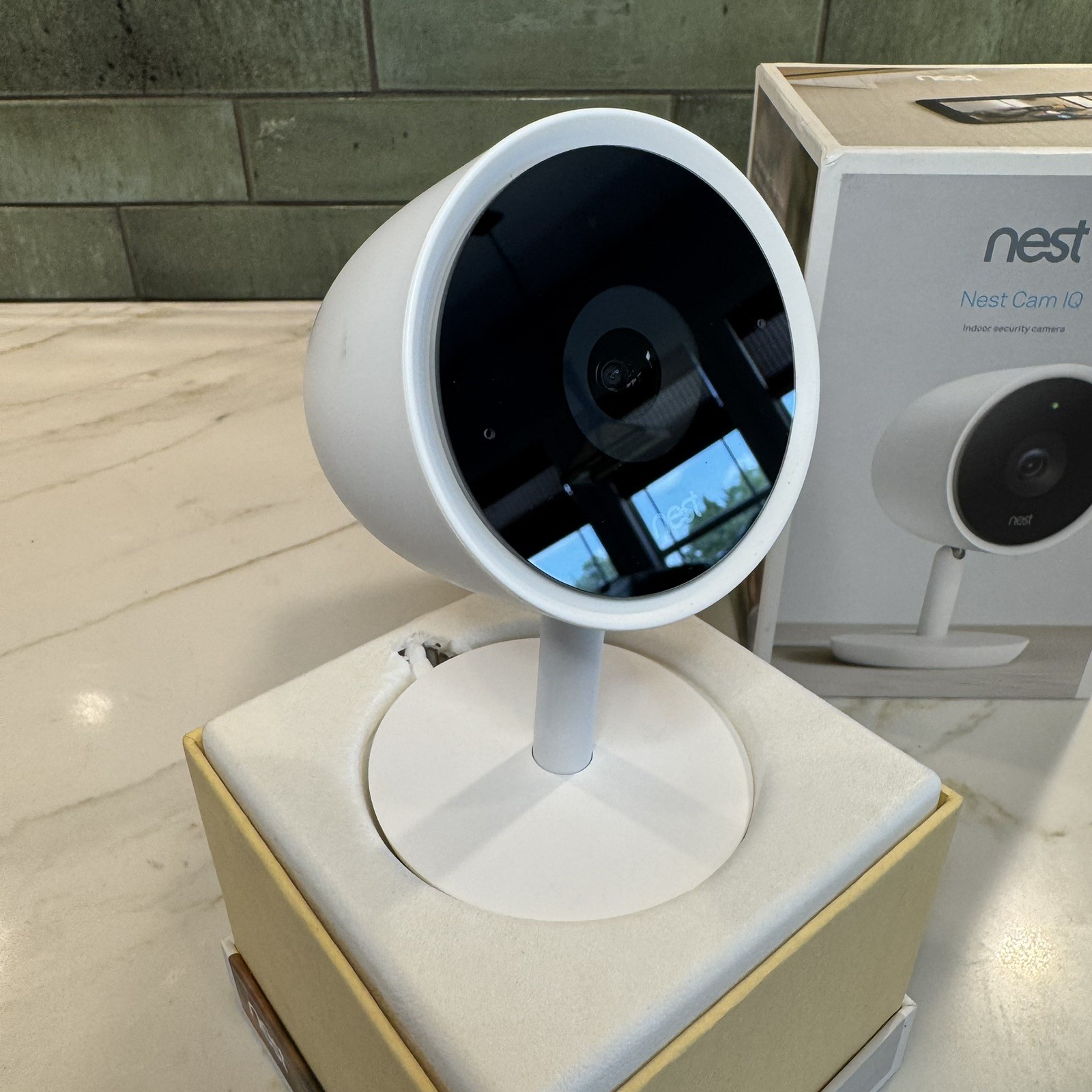 Google Nest Cam IQ Security Camera Excellent & Tested Factory Reset.