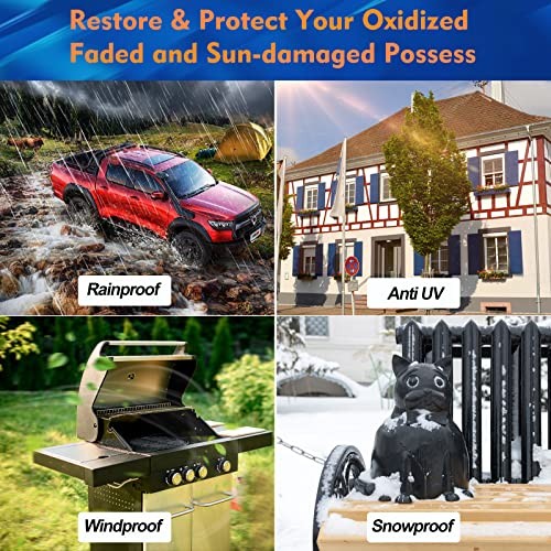 Plastic Outdoor Color Restorer for Cars 50ml, Ceramic Coating Trim Restores