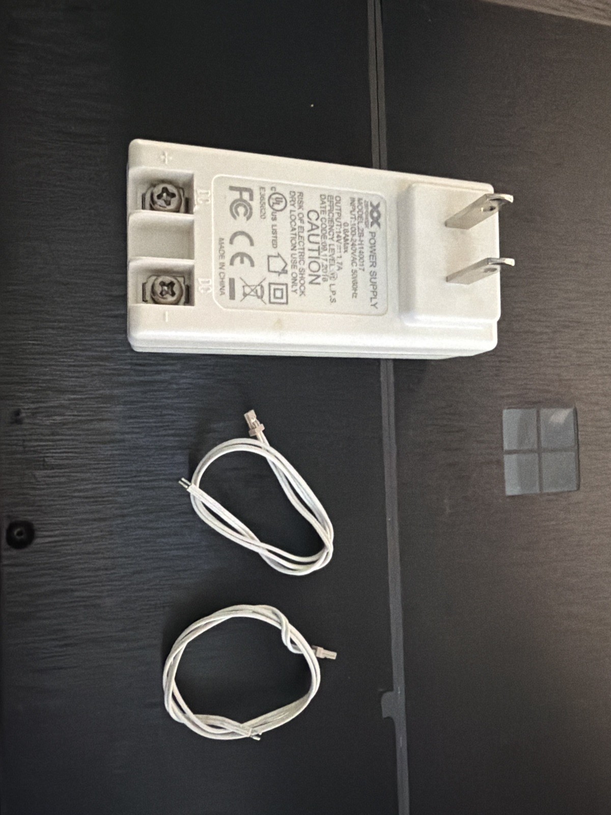 2GIG CP21-345 Touchscreen Alarm Control Panel w/ Orig AC Transformer – Untested
