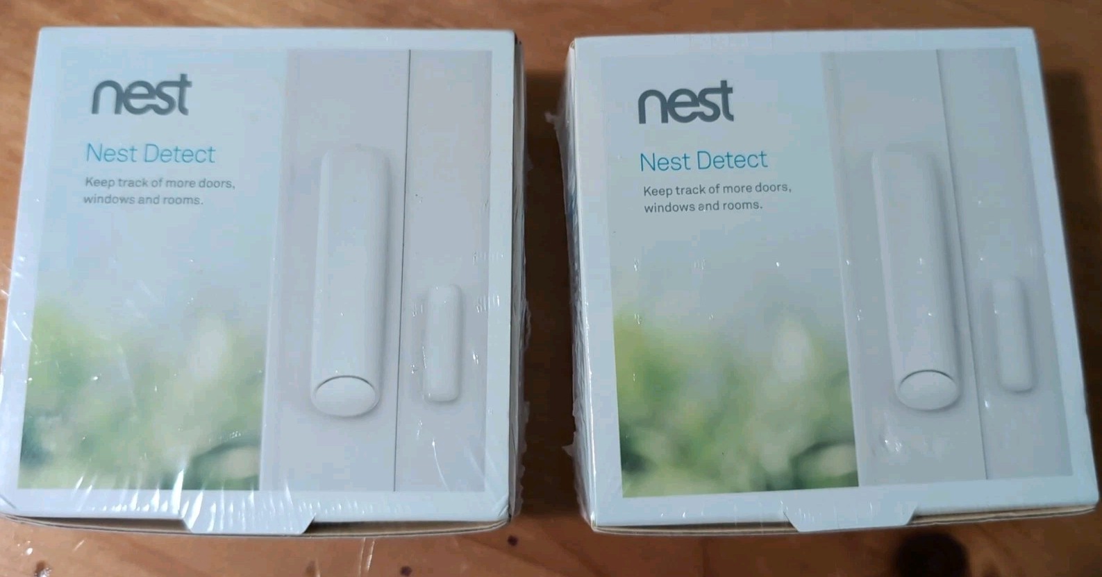 Google Nest Detect Sensor for Doors and Windows (Set Of 2) H1100WES NIB SEALED