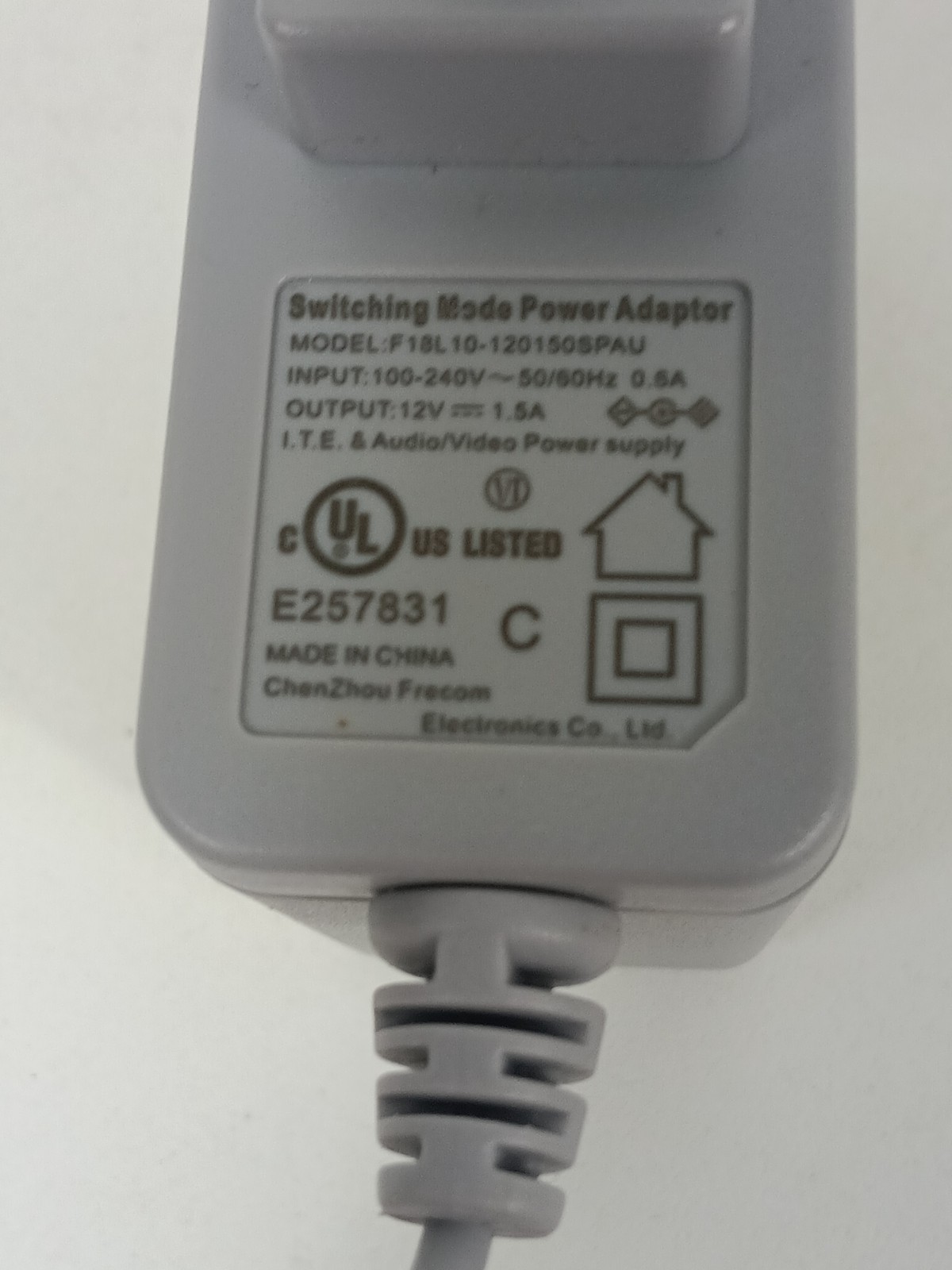 REPLACEMENT CHARGER POWER CORD FOR Blue by ADT Smart Home Hub Model S40LR1-01