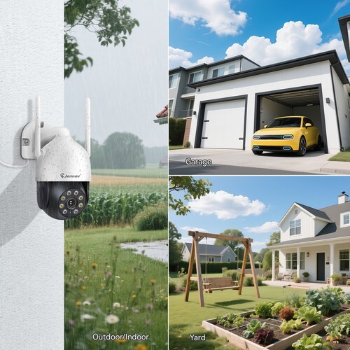 Wireless 5MP AI Security Camera Home System Outdoor WIFI 10CH NVR Two Way Audio