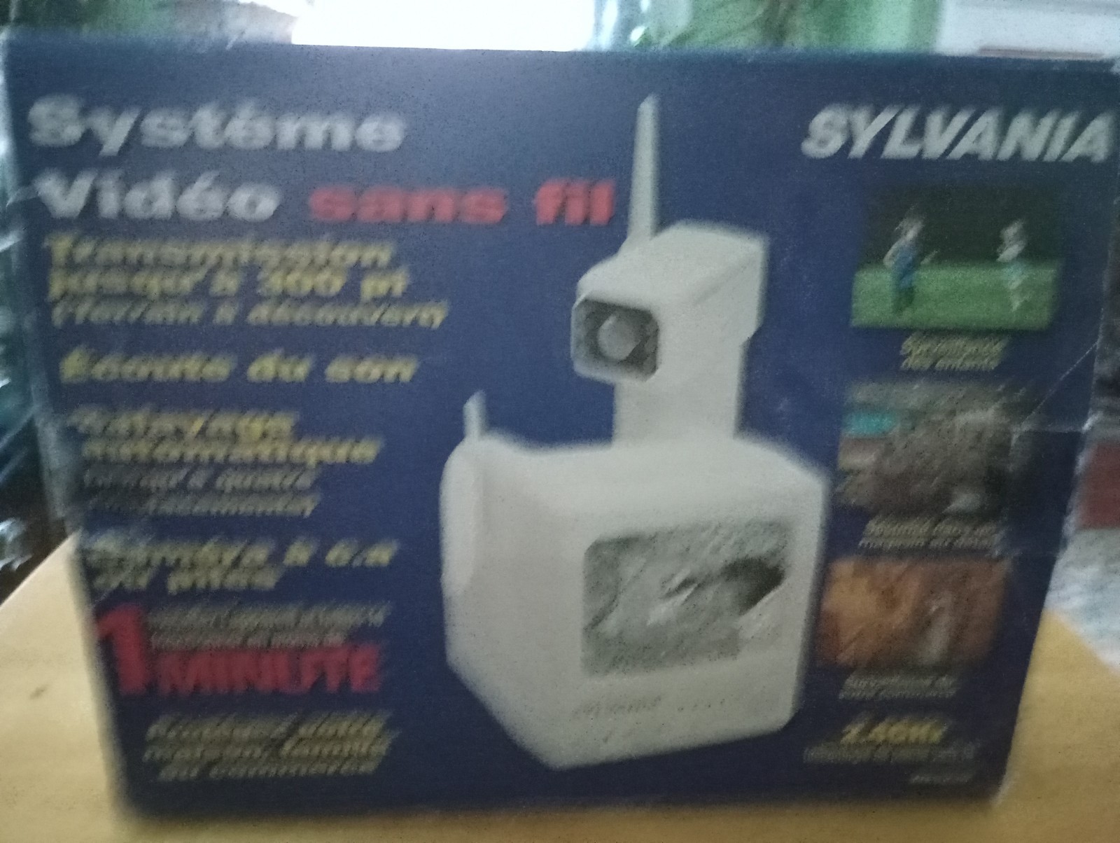 Sylvania WL5230 2.4 GHz Wireless B/W Video System New in the box