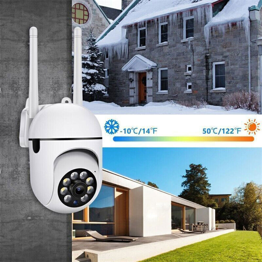 4PCS Camaras De Seguridad Para 360 5G WIFI Inalambrica Con Vision Nocturna Audio