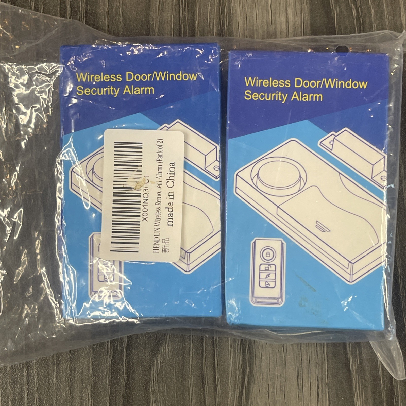 Wireless Remote Control Magnetic Sensor Door Window Home Security Pool Alarm