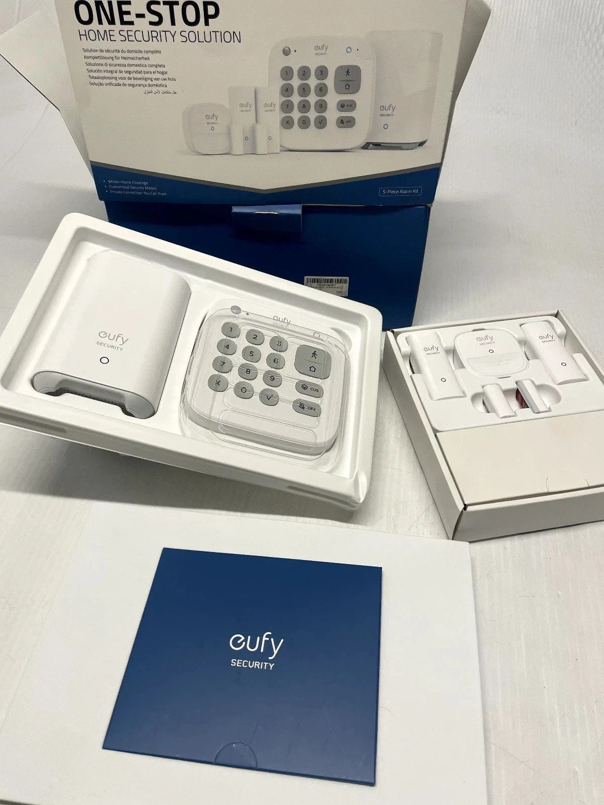Eufy Security One-Stop Home Security Solution-5 Piece Security Kit FREE SHIPPING