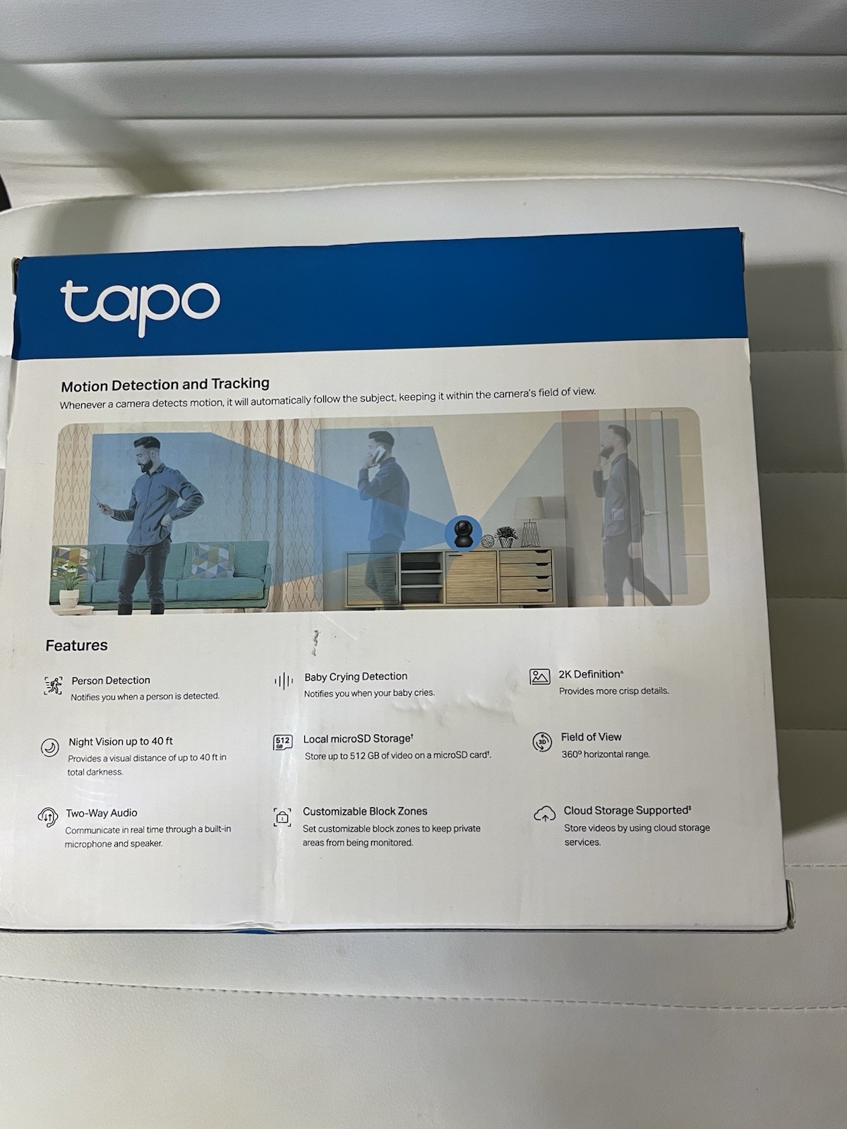 Tapo C211 Pan/Tilt Indoor Wi-Fi 2K Camera 2-Pack Motion Track Night Vision