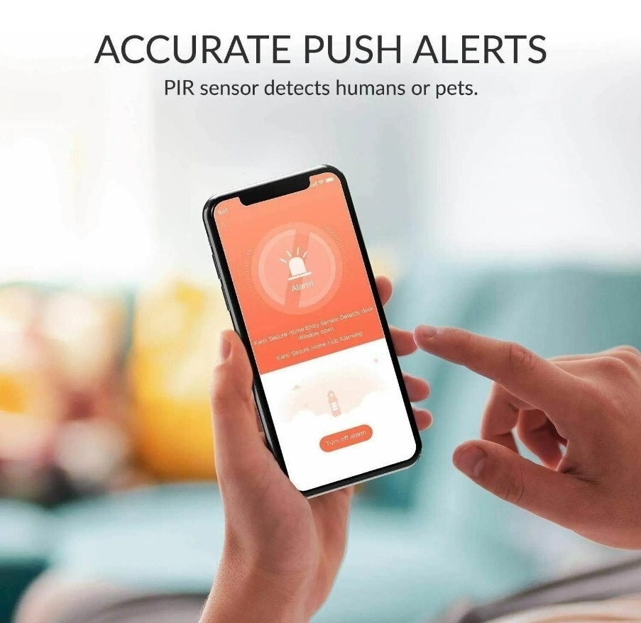 Yi Kami Smart Security Starter Kit | Wireless Door & Window Entry Motion Sensor