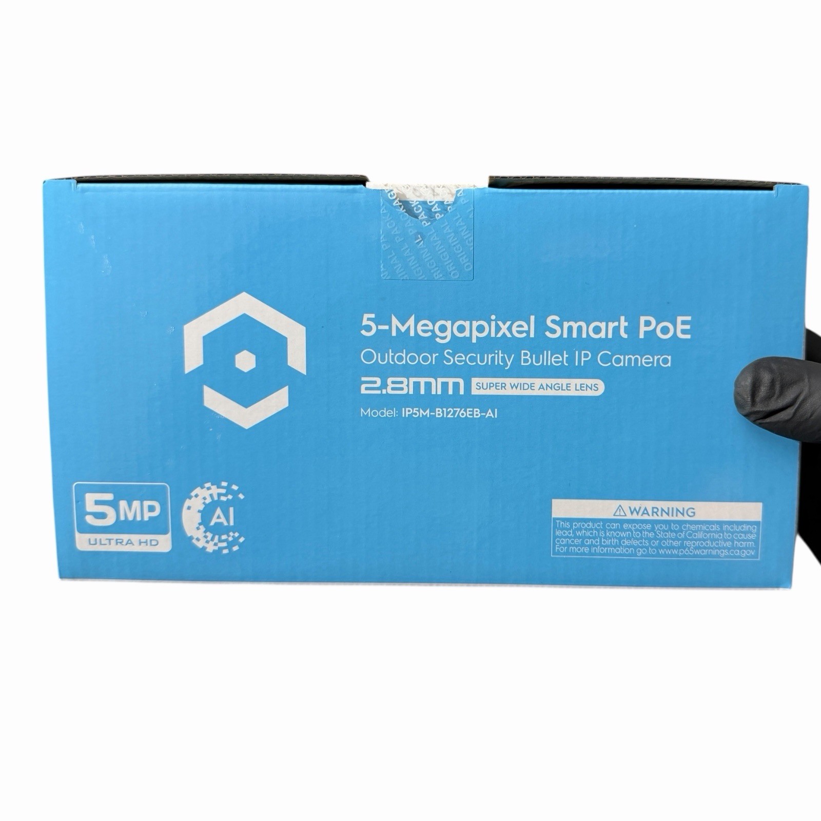 Amcrest 5MP 4K 8CH PoE NVR Security System NV4108E-B1276EB4-2TB (Black) SEALED