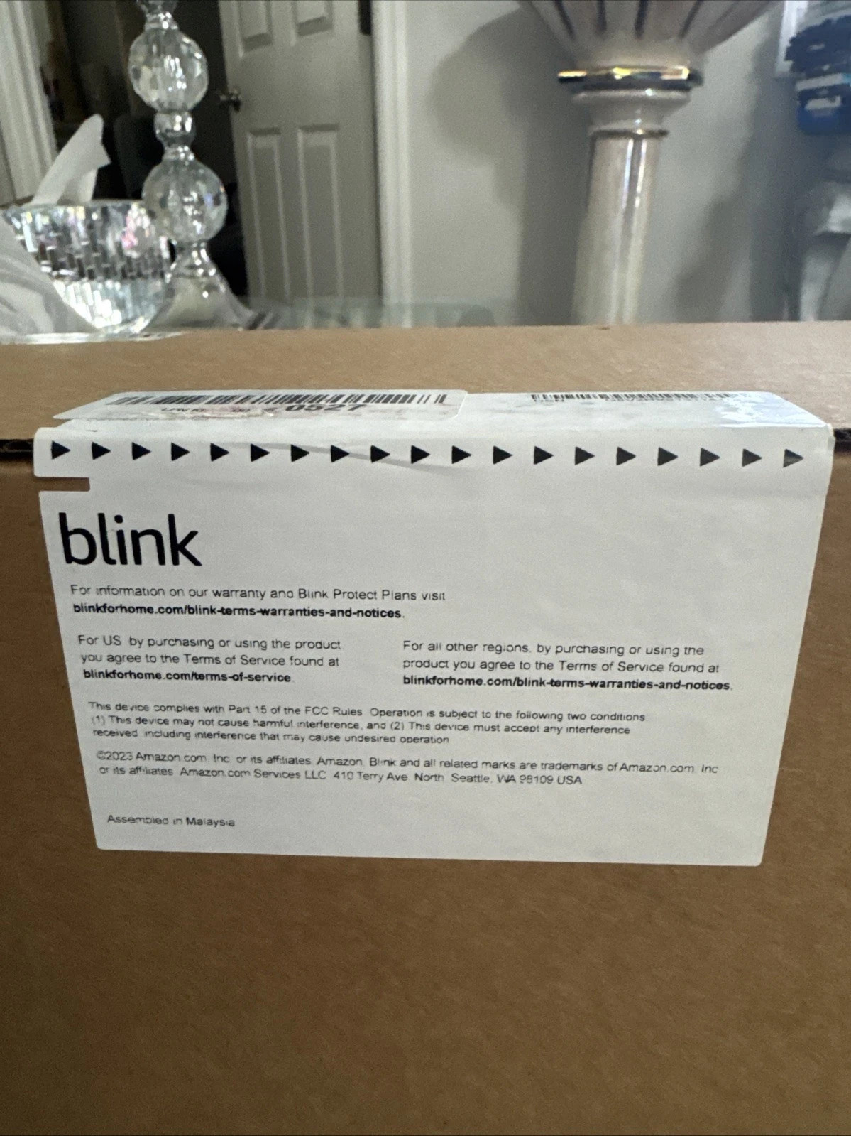 Blink Wired Floodlight Camera – Smart security camera, 2600 lumens HD live view