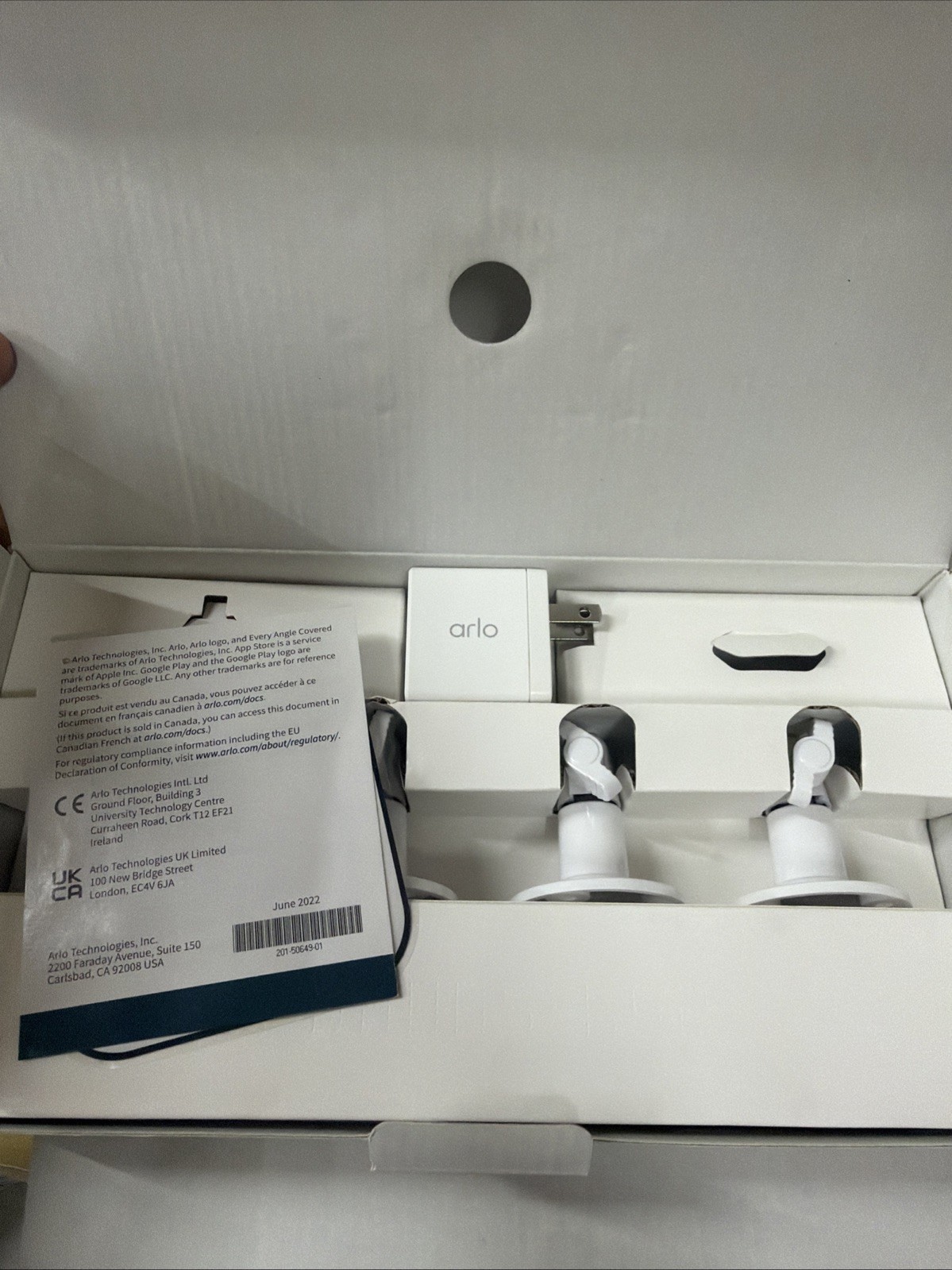 Arlo Pro 5S 2K Spotlight Camera Wireless Home Security Cams (4) (Lightly Used)