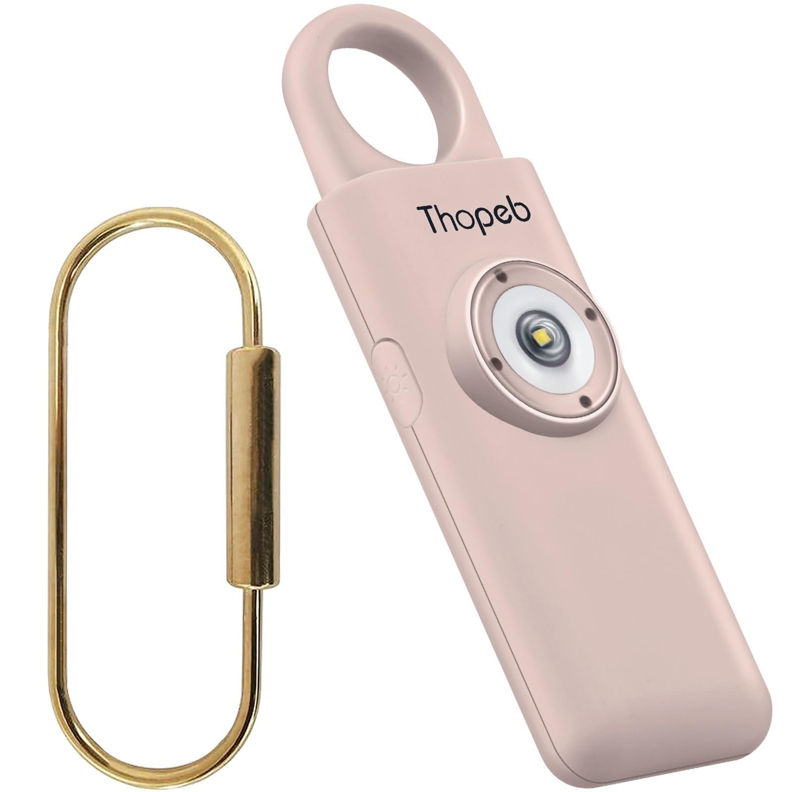 – Personal Safety Alarm for Women–135dB Siren, Strobe Light and Rechargeable …