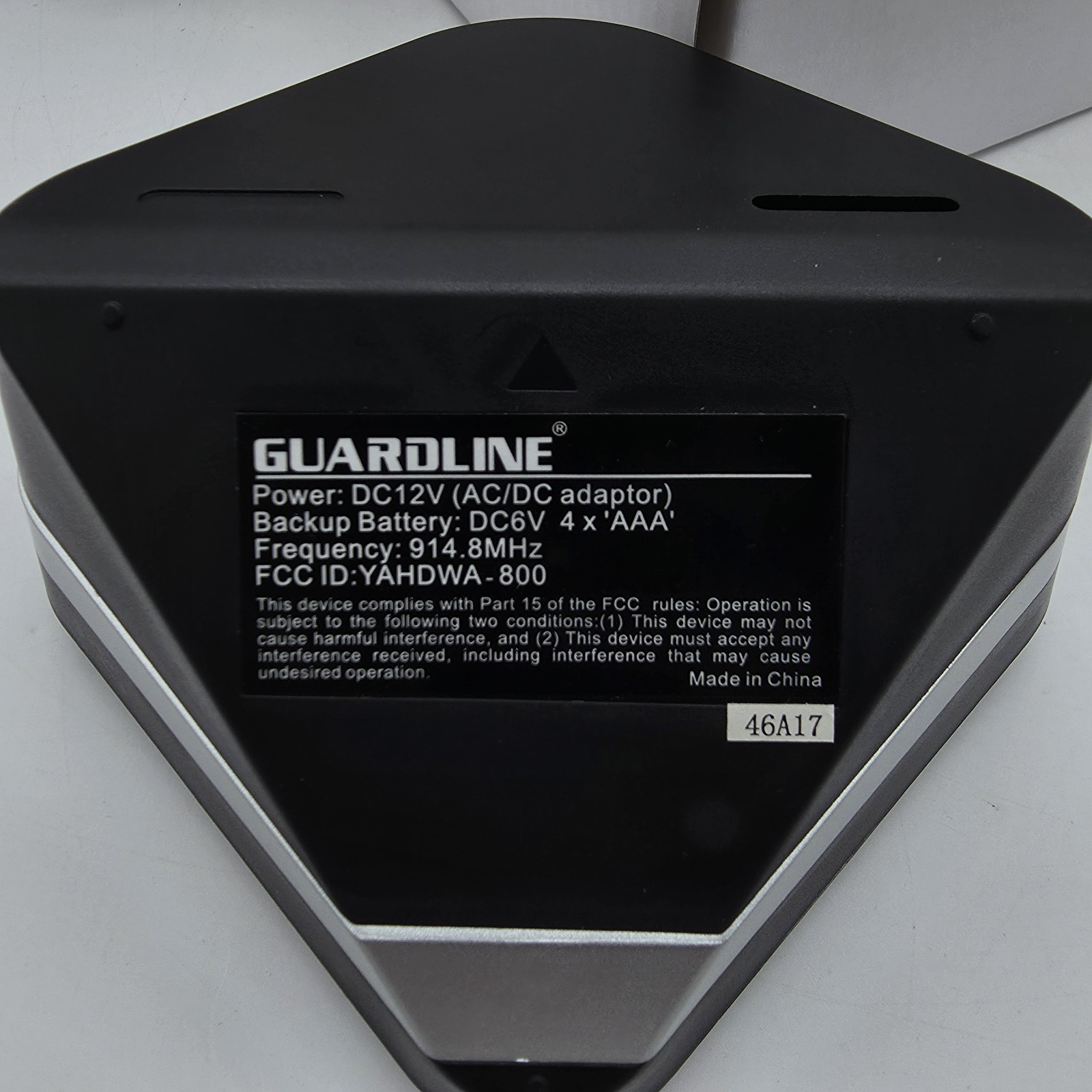 Guardline Extra Receiver For Wireless Driveway Alarm 500 Ft. Range New Open Box