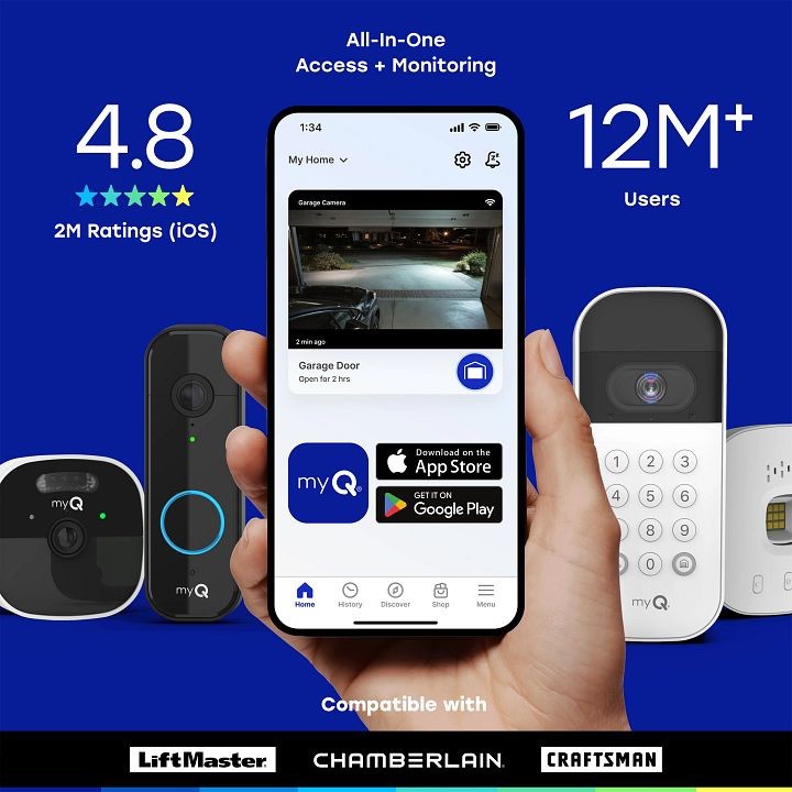 myQ Video Doorbell and Chime Bundle3.0