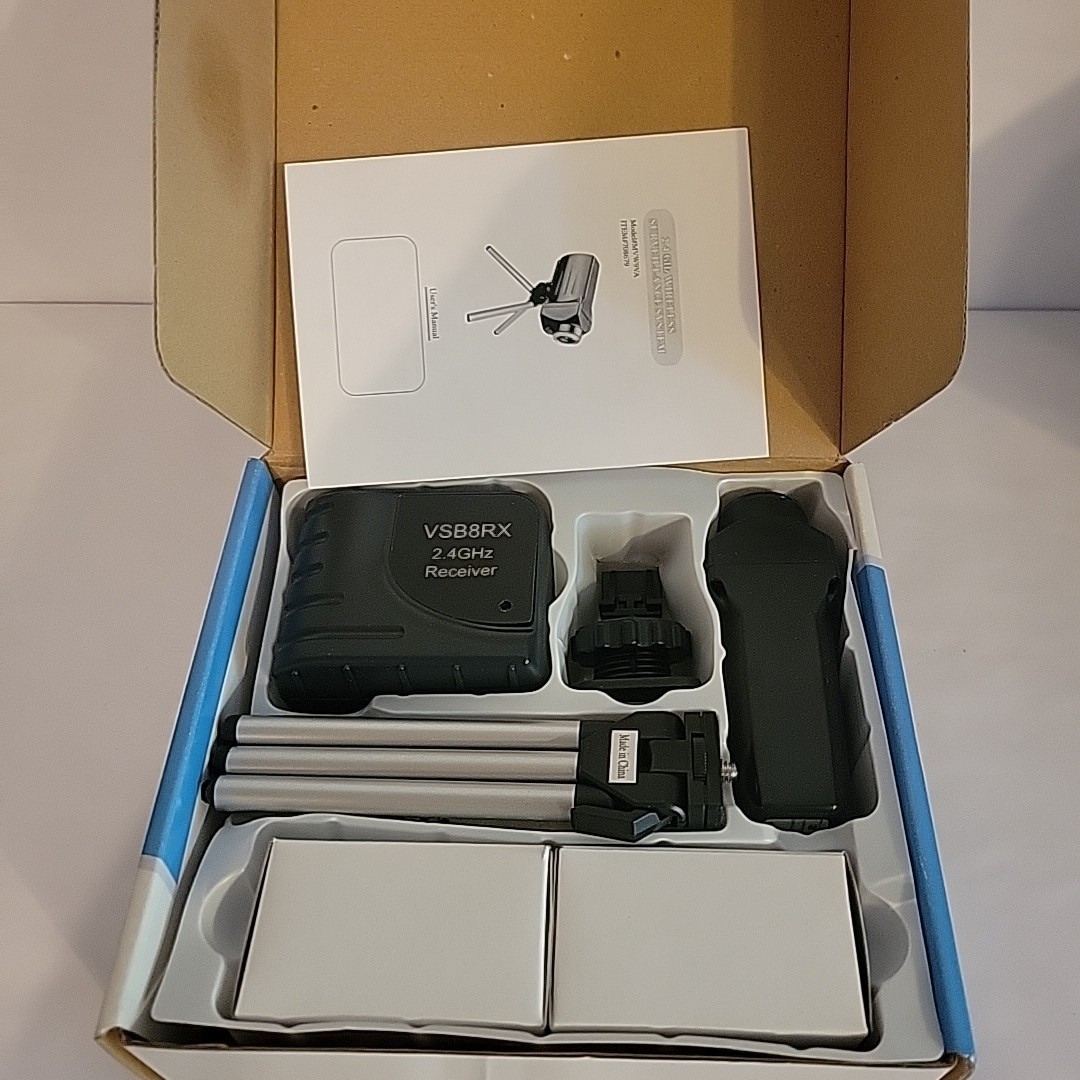 TDE Systems Family Monitoring System 2.4 GHZ Color Video System Untested New Box