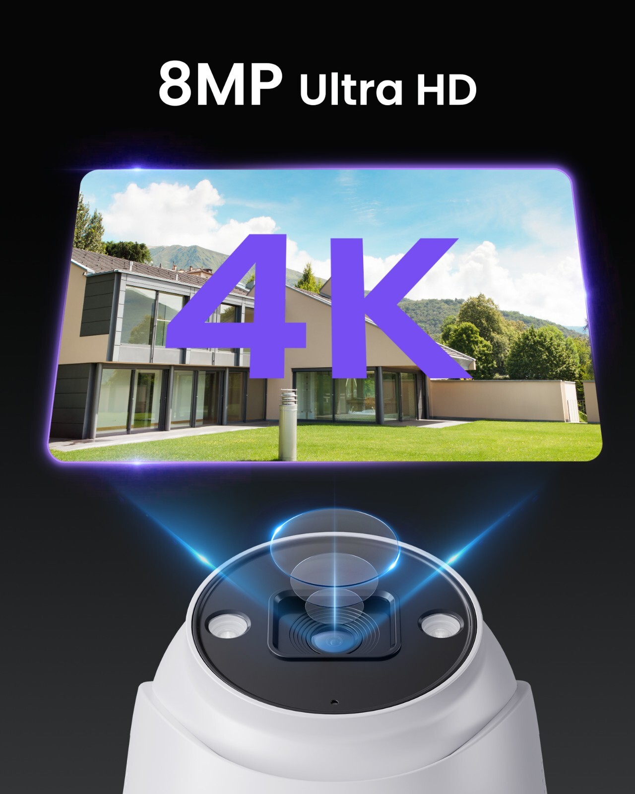Loocam 1080P TVI Outdoor Security Camera only Compatible with TVI or Hybrid DVR