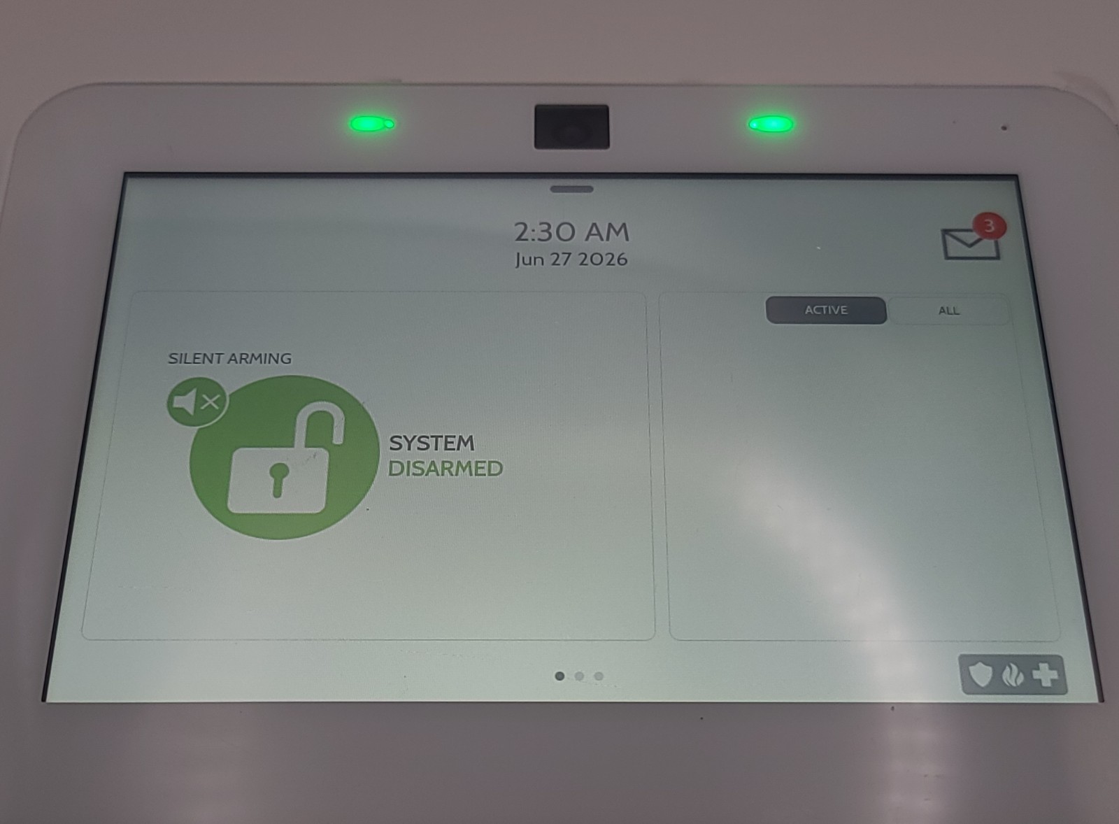Qolsys IQ Panel 4 IQP4001 – Verizon – PARTS OR REPAIR – Linked To Account