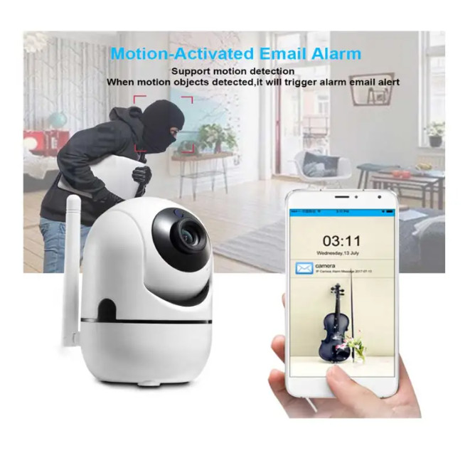 Camera And Audio IP Wireless 3D Tracking Mini Camera 2MP HD 1080P