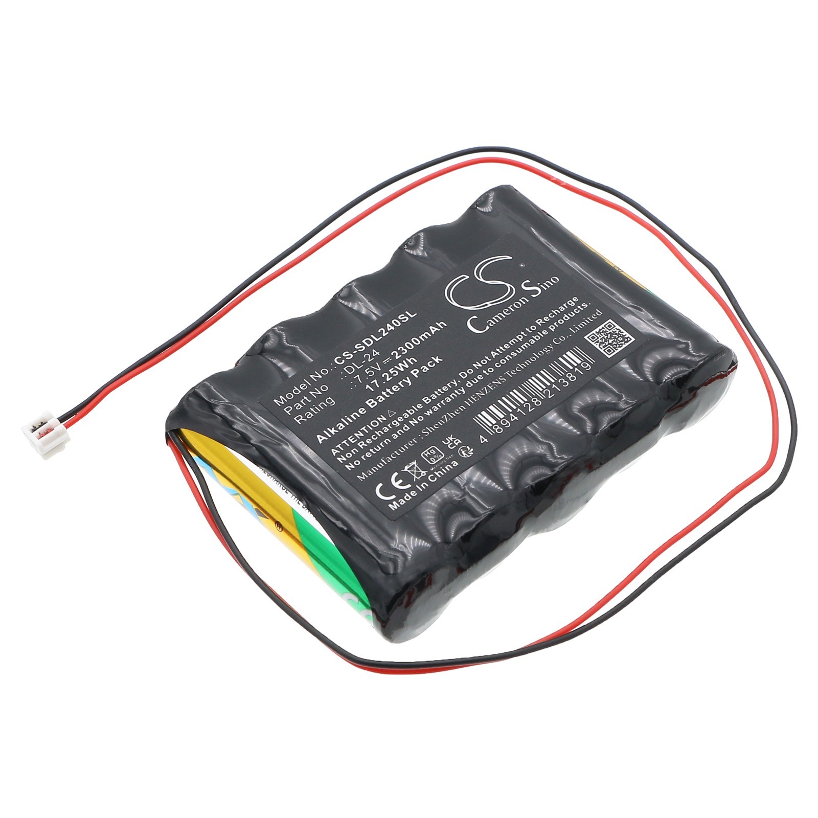 Alkaline BATTERIE 7.5V 2300mAh Type DL-24 For DoorLock