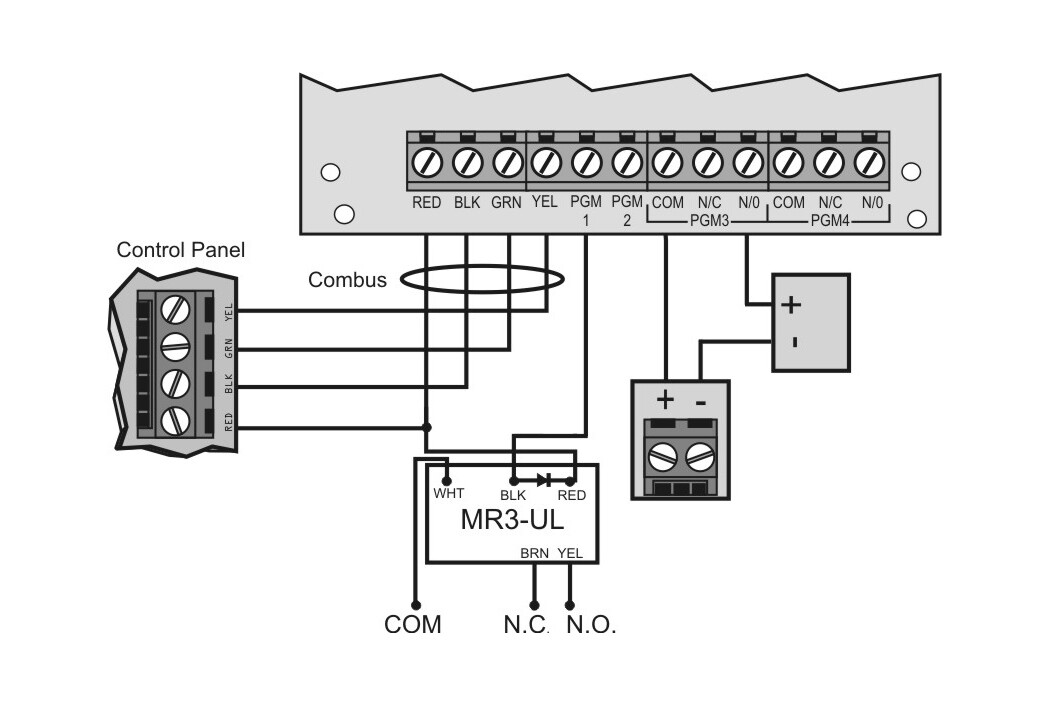 Paradox RTX3 – Wireless Transceiver Expansion Module – 433MHz