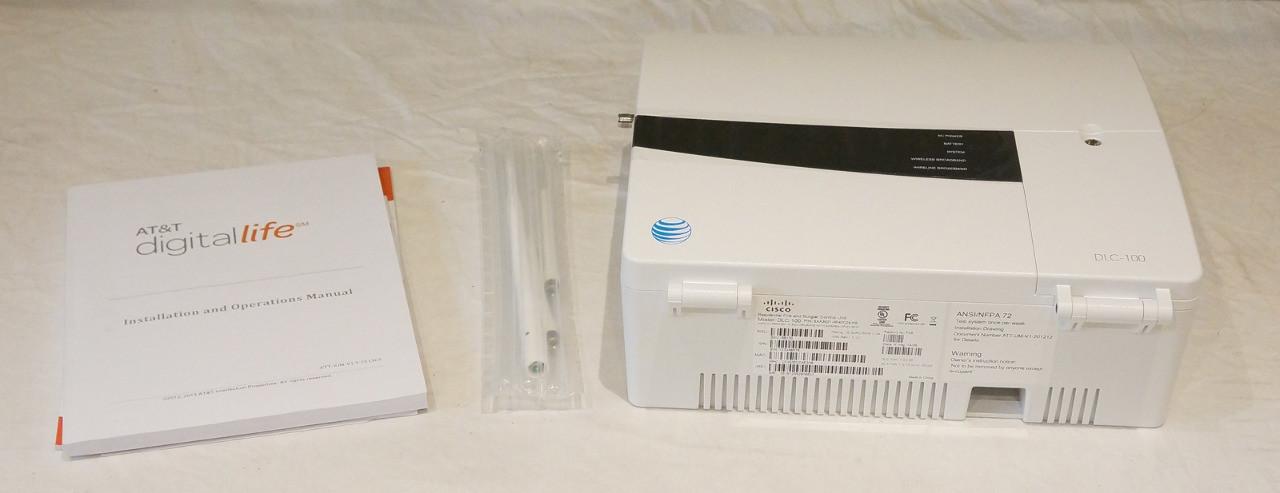 CISCO AT&T DLC-100 RESIDENTIAL FIRE AND BURGLAR CONTROL UNIT SXA3001-4042024-K9