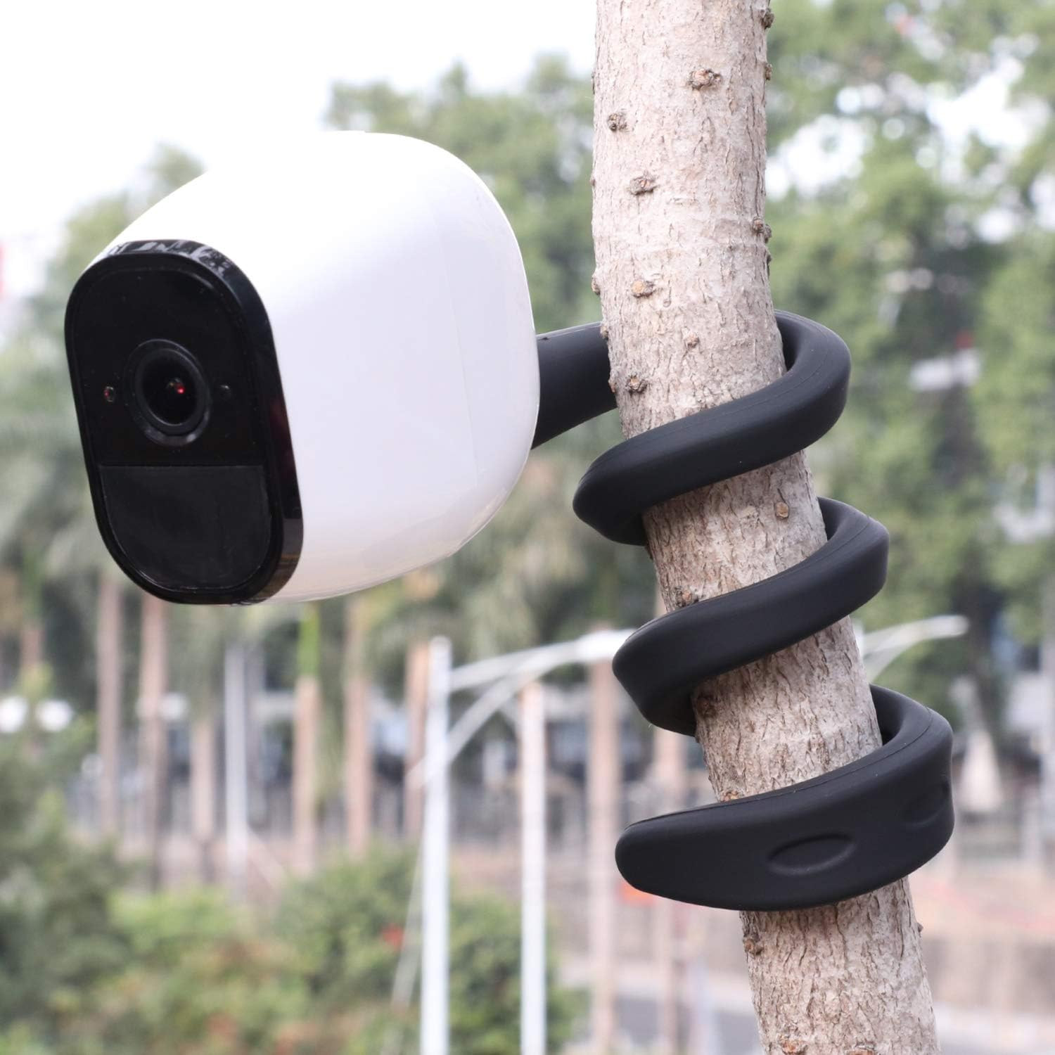 2 Pack Flexible Twist Mount – Compatible with Arlo Pro & Ultra, Attach Camera Wi