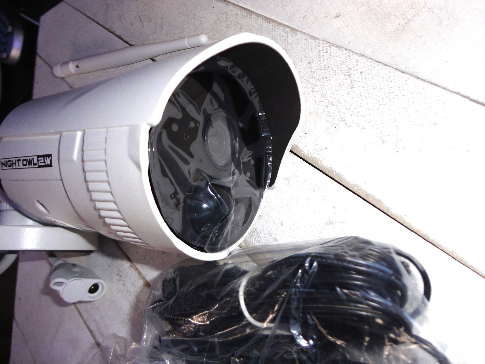 Genuine Night Owl 1080p Wireless Security Camera WCM-PWNVR20W-BU-JUN w/ Power