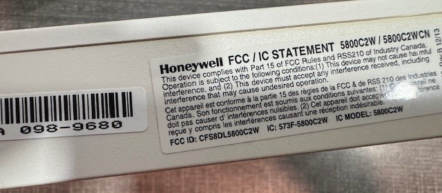 Honeywell Resideo 5800C2W Hardwired to 5800 Wireless Converter