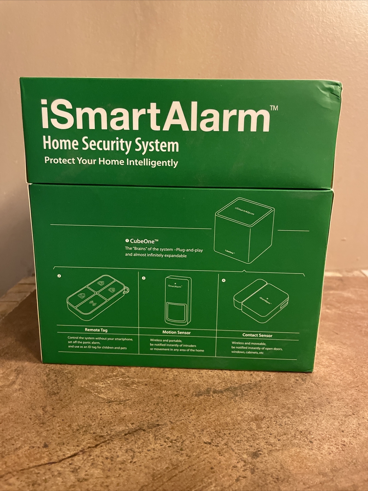 NEW iSmartAlarm iSA3 Preferred Package Home Security System, White