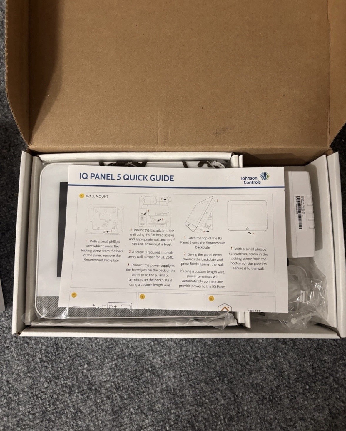 IQPanel5 P/N: IQP5001 LTE, Verizon, PowerG + SRF319MHz NEW!!!!