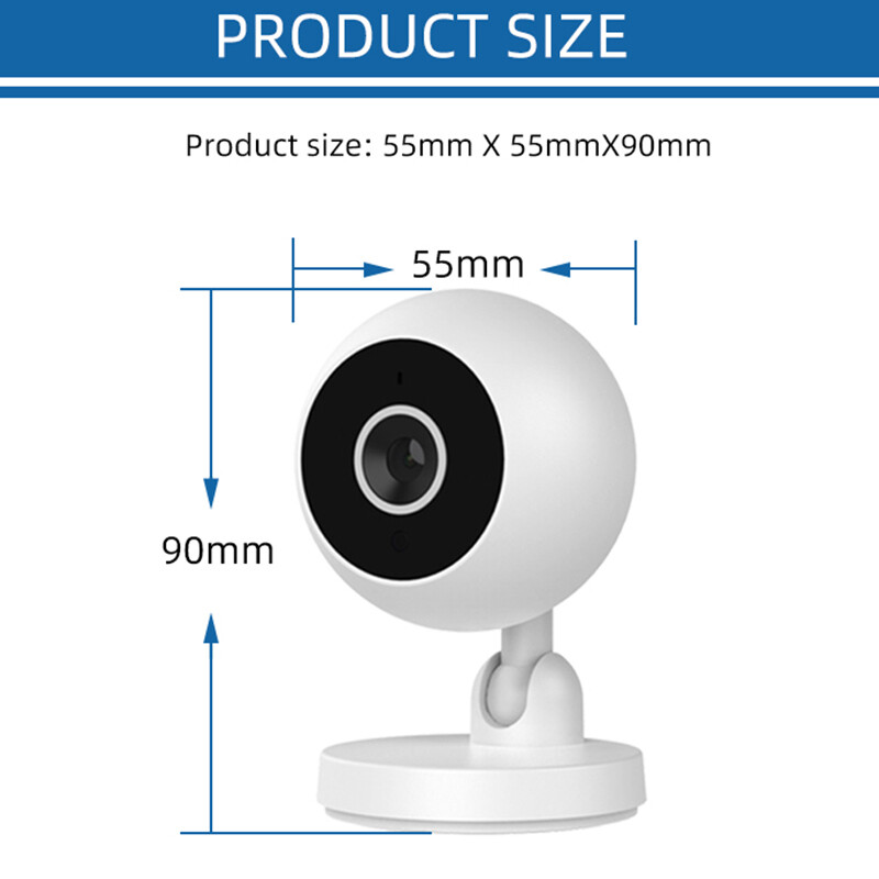 Mini WiFi IP Camera HD Home Security Surveillance Camera Pet Dog Baby Monitor